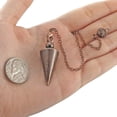 thumbnail image 3 of Péndulo Espiritual de Cobre y Metal de Bronce YONGSHENG para Adivinación y Radiestesia, 3 of 4