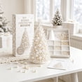 thumbnail image 4 of DIY Beaded Christmas Tree Kit - Handmade Holiday Craft Set With Pearls And Crystals(White), 4 of 4