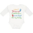 thumbnail image 3 of Inktastic Soccer Player Like Daddy Boys or Girls Long Sleeve Baby Bodysuit, 3 of 5