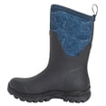 thumbnail image 3 of Muck Women's Arctic Sport II Mid, Black/Navy Topography, 3 of 5
