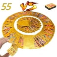 thumbnail image 1 of 55 PCS Gold Cards Packs for Po-ke Rare Mon Shining Holographic Golden Deck Box Card Foil TCG Collectable/Trading Cards Collection Card Collection, 1 of 6