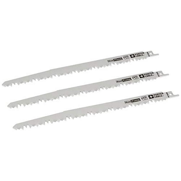 PORTERCABLE Pruning Reciprocating Saw Blades, 9Inch, 3Pack (PC760R