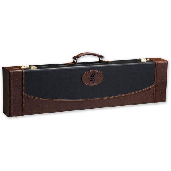 Browning Encino II Takedown Shotgun Case 32" Black Canvas with Brown Trim