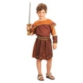 thumbnail image 1 of Bristol Novelty - Disfraz infantil de soldado romano para niño niña (Marrón/Naranja), 1 of 2