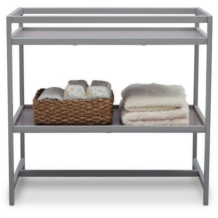 Delta Children Harbor Changing Table, Greenguard Gold Certified, Grey