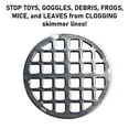 thumbnail image 3 of JZROCKER 2Pcs Pool Basket Grate Filter Replacement Aluminum Grate Stop Debris Pool Filter Grids Covers Swimming Pool Accessories, 3 of 8