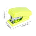 thumbnail image 6 of Popular PicksMini Stapler Set, Cute Elementary Design, Small Size Daily Use, Plastic Material, for Study Desk, Bookbinding Tool, Office Stationery Accessories, Vsgery,1*Metal stapler|metal,Blue, 6 of 8