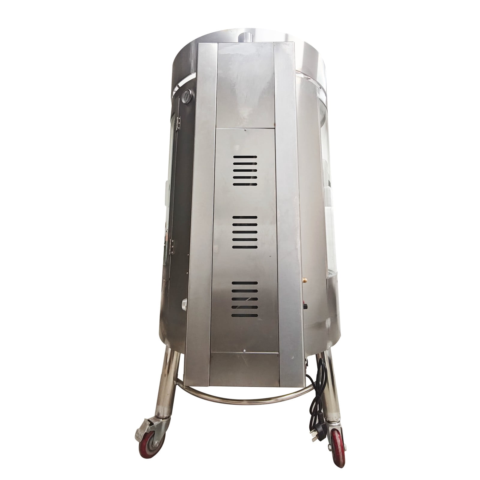 LPG and Charcoal Dual-Purpose Duck Roaster Chicken Grill Chicken Roasting Machine 220V
