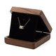 thumbnail image 1 of Caja De Madera Nogal Colgante Para Collar Estuche De Joyería CAFE NEGRO, 1 of 5