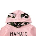 thumbnail image 2 of Baby Girls Hooded Sweatshirt Tops Floral Long Pants with Headband Sweatsuit, 2 of 6