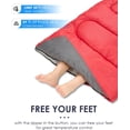 thumbnail image 6 of Sleeping Bags for Adults Backpacking Lightweight Waterproof- Cold Weather Sleeping Bag for Girls Boys Mens for Warm Camping Hiking Outdoor Travel Hunting with Compression Bags, 6 of 14