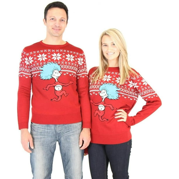 Dr seuss ugly christmas sweater sale
