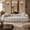 Camel Apartment Cloud Couch, variant on 102.7" Cream White Boucle Living Room Sofa, 4-Seater Cloud Couch with Deep Lounge Cushions, Channel-Tufted Design, 2 Pillows, No Assembly Setup