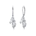thumbnail image 1 of Pendientes Silikepa Horse de plata de ley 925 para mujer, 1 of 7