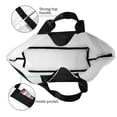 thumbnail image 4 of Disketp Black White Fluid Sculpture Bolsa Tote Estampada para Mujer, Bolso de Hombro y de Mano para Compras y Viajes, 4 of 8