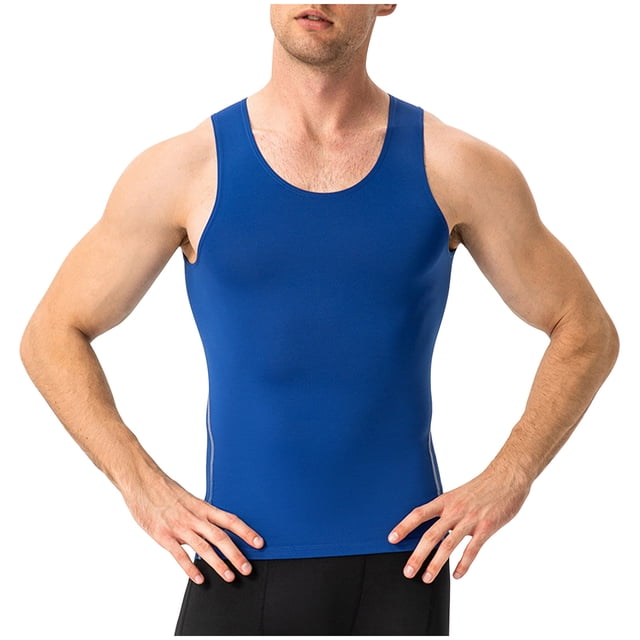 Mgmyaa Débardeur Homme Séchage Rapide Été Musculation Sans Manches pour Natation Plage Musculation
