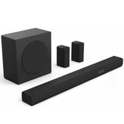 Restored Hisense R651 5.1 Ch 510W Soundbar with Dolby Digital, DTS, EzPlay, Wireless Subwoofer and 2 Rear Speakers (Refurbished)