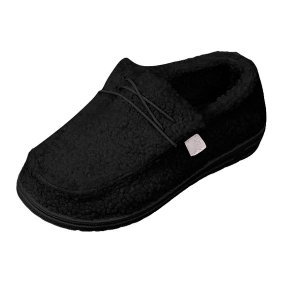 YLYL Women's Loafers Comfortable Lightweight Warm Fur Lined Fuzzy Fluffy Slip on Winter Indoor Outdoor Walking Shoes