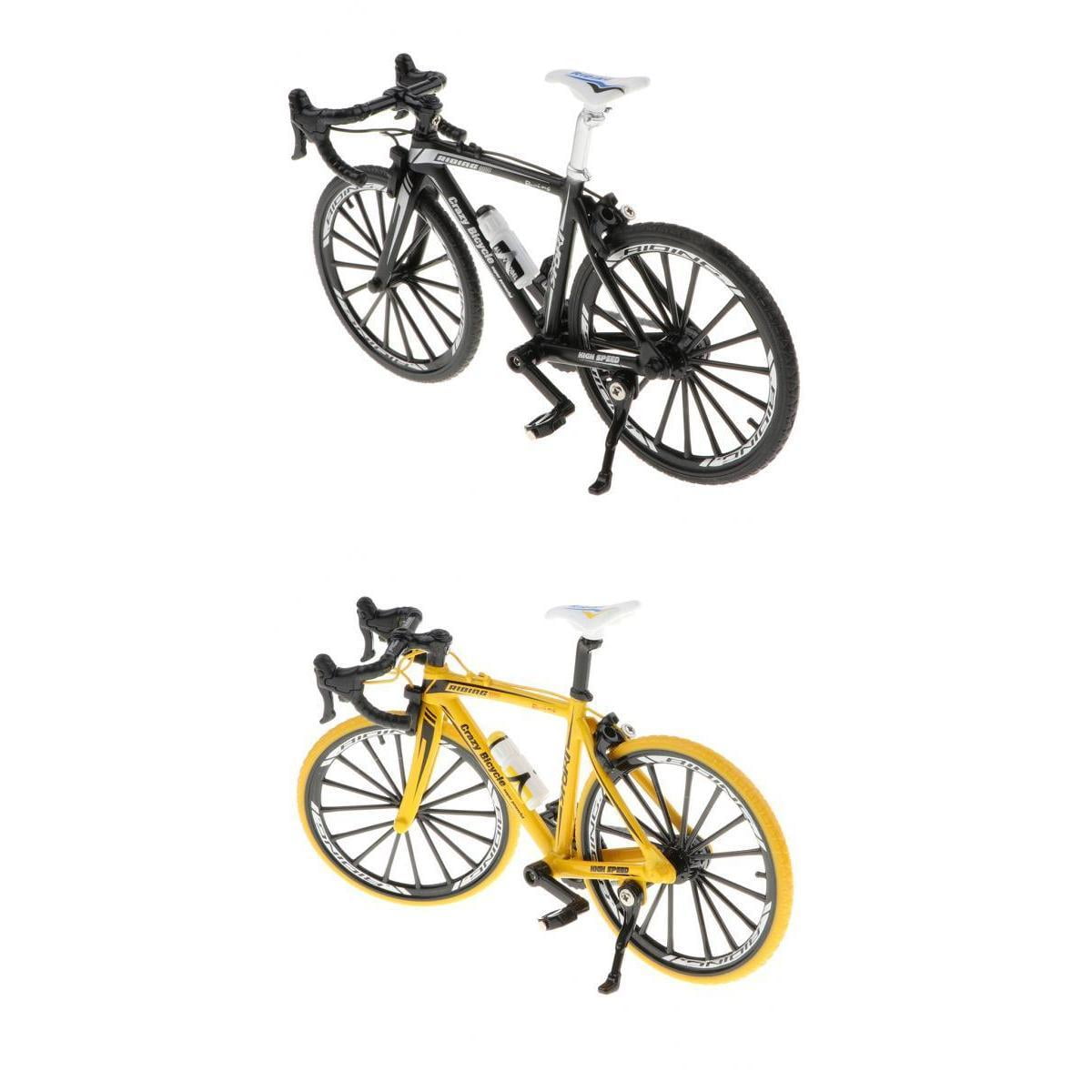 Set of 2 1/10 Finger Bike Mountain Bike Bicycles Finger Game Kids Toy