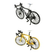 1/10 Mini Alloy Finger Bike Extreme Sports Mountain Bike Bicycles Model Finger Game Cool Boy Creative Game Desktop Decor Favors