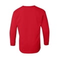 thumbnail image 3 of Gildan - Heavy Cotton Youth Long Sleeve T-Shirt - 5400B - Red - Size: XS, 3 of 3