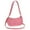 Pink, variant on Women Retro Shoulder Bag Studded Decor PU Handbag Adjustable Strap Y2k Underarm Satchel Bag Casual Crossbody Sling Bag Red