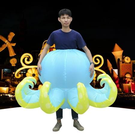 Inflatable Octopus Costume Cosplay Costumes Inflatable Fancy Dress for Halloween Party Stage Performance