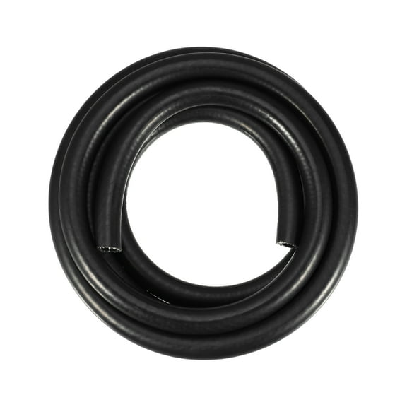 Unique Bargains Silicone Vacuum Tubing Hose Line Automotive Vacuum Hose Engine Air Intake Black ID 14mm 9.84ft Length