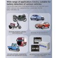 thumbnail image 5 of 12v/24v Car Battery Tester Digital Automotive Diagnostic Battery Tester Analyzer, 5 of 5