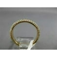 thumbnail image 4 of 2 Ct Round Cut Lab Created Diamond Half Eternity Wedding Band 14K Yellow Gold Plated 925 Silver, 4 of 4