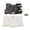 Transparent, variant on Game Console External USB Type C Slot Power Board Back Cover for Game Boy Advance, White