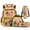 Pineapple Axolotl, variant on Yspwyqan Pink Boba Axolotl 4 Pcs Girls Backpack Set, Cute Kids School Bag with Lunch Bag Pencil Case Water Bottle Sleeve for Preschool Kindergarten Elementary