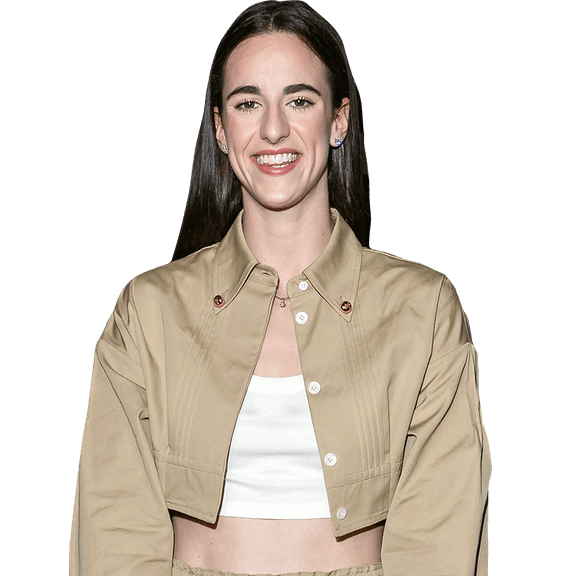 Caitlin Clark (Suit) Half Body Buddy Cutout