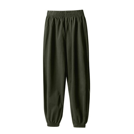

Otqutp Baby Fall Trousers Korean Version Of Girls and Boys Pants CuHK Children s Cotton Air Conditioning Pants Children s Pants 14 Colors Casual Comfy Trousers ( 4-5 Years)
