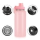 thumbnail image 1 of Termo acero inoxidable 800ml  para deporte ROSA, 1 of 8