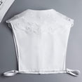 thumbnail image 3 of Camicover  Women’s Half Shirt Blouse Collar Dectachable Dickey Collar Fake Blouse Collar, 3 of 7