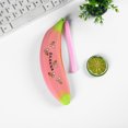 thumbnail image 1 of Fiudx Decoración del hogar Bolsa para bolígrafos con forma de fruta y verdura artificial, bolsa de almacenamiento portátil para útiles escolares, 1 of 5