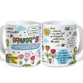 thumbnail image 2 of Lotusprinthandmade Mums Affirmation White Ceramic Mug (11oz) (Made In US), Mothers Day Gift, Birthday Gift for Mom, Gift Mug Set for Mom, 2 of 5