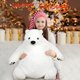 thumbnail image 3 of Muñeco de peluche SNOWOLF Djungelskog Bear 60 cm, 3 of 7
