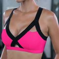 thumbnail image 2 of B91xZ Soutien-Gorge Demi en Maille Transparente avec Armatures, Confort Rafraîchissant, Convertible Sans Fil, T-Shirt, Rose Vif TG, 2 of 4
