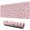 Pink Cartoon Unicorn-2, variant on Long Mouse Pads for Desk,Pink Cartoon Unicorn Dessert Rainbow Heart Desk Mats on Top Of Desks, Desk Mouse Pad Extra Large with 3mm Non-Slip Base and Stitched Edge for Gaming,Work,Home 31.5"x11.8"