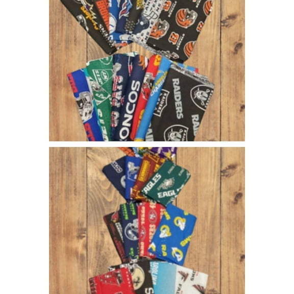 NFL Scrap Bundles Set of 10 Pieces