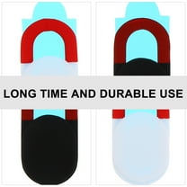 KALLORY 6Pcs White Webcam Cover for Smartphone and Tablet Camera Lens Protection