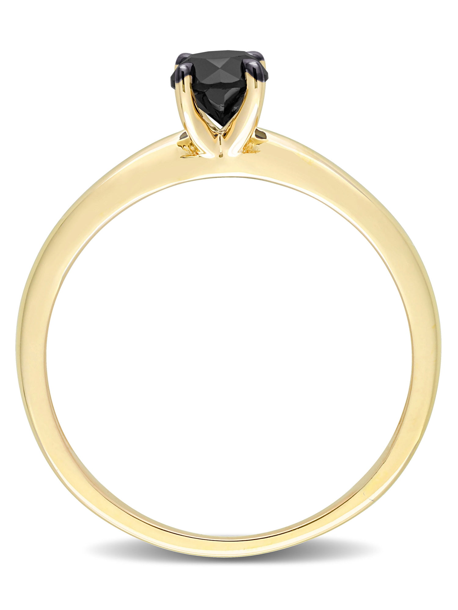 Everly Women's Diamond 10K Yellow Gold Engagement Ring