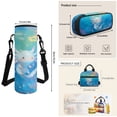 thumbnail image 5 of HUIACONG Backpack Set for Students Ocean Paint Axolotl 17 Inch 4-Piece with Lunch Bag, Pencil Case & Water Bottle Holder, Multi-Panel Ventilation, for Ages 9-14, Daily Use, 5 of 7