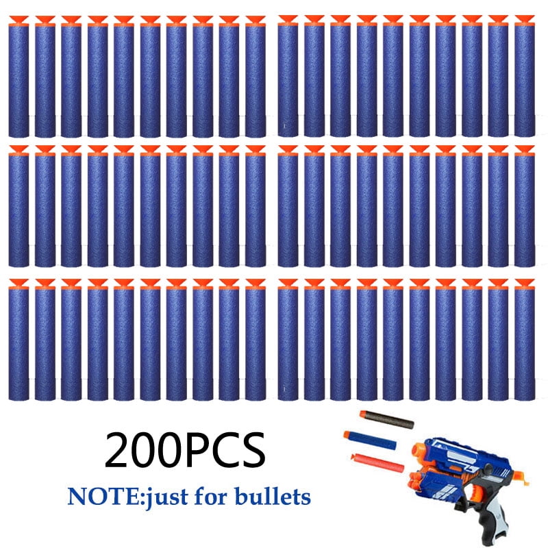 Strike Toy  Gun Soft Refill Bullets Darts Round Head Blasters Blue For N Hot 