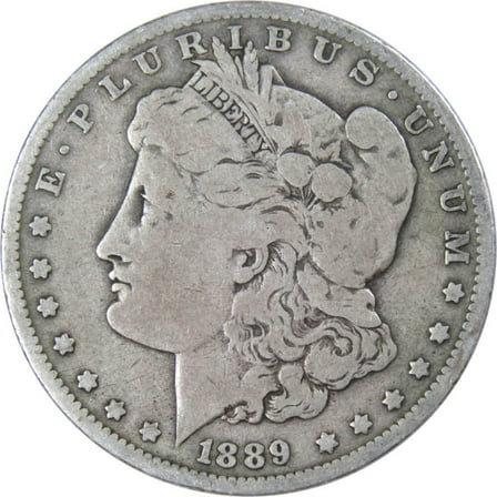 1889 O Morgan Dollar VG Very Good 90% Silver $1 US Coin Collectible