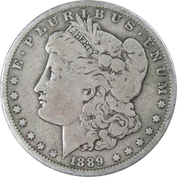 1889 O Morgan Dollar VG Very Good 90% Silver $1 US Coin Collectible