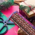 thumbnail image 6 of Mandalorian Baby Yoda Tot Galactic Starry Gift Wrapping Paper, 25 sq ft (1 Roll) Premium Gift Wrap Easy Cut Back Grid Lines Christmas Holiday Thanksgiving Party Prizes Supply with Bonus Canzonet Tag, 6 of 7