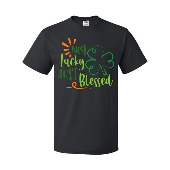 Inktastic St. Patrick's Day Not Lucky Just Blessed with Clover T-Shirt